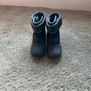 Cat and Jack Black Snow Boots